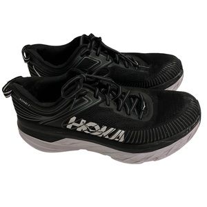 Hoka One One Bondi 7 men’s size 11 black tennis shoe